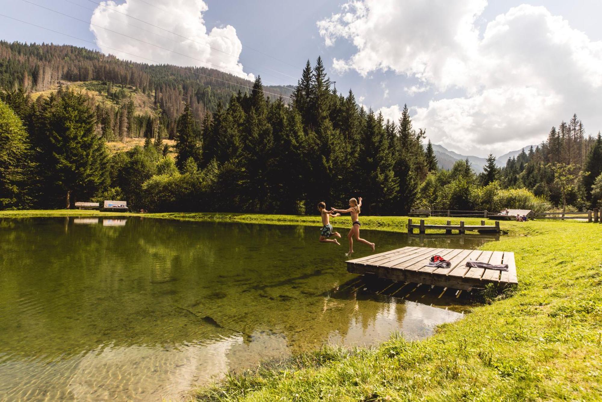 Almfamilyhotel Scherer Obertilliach Bagian luar foto