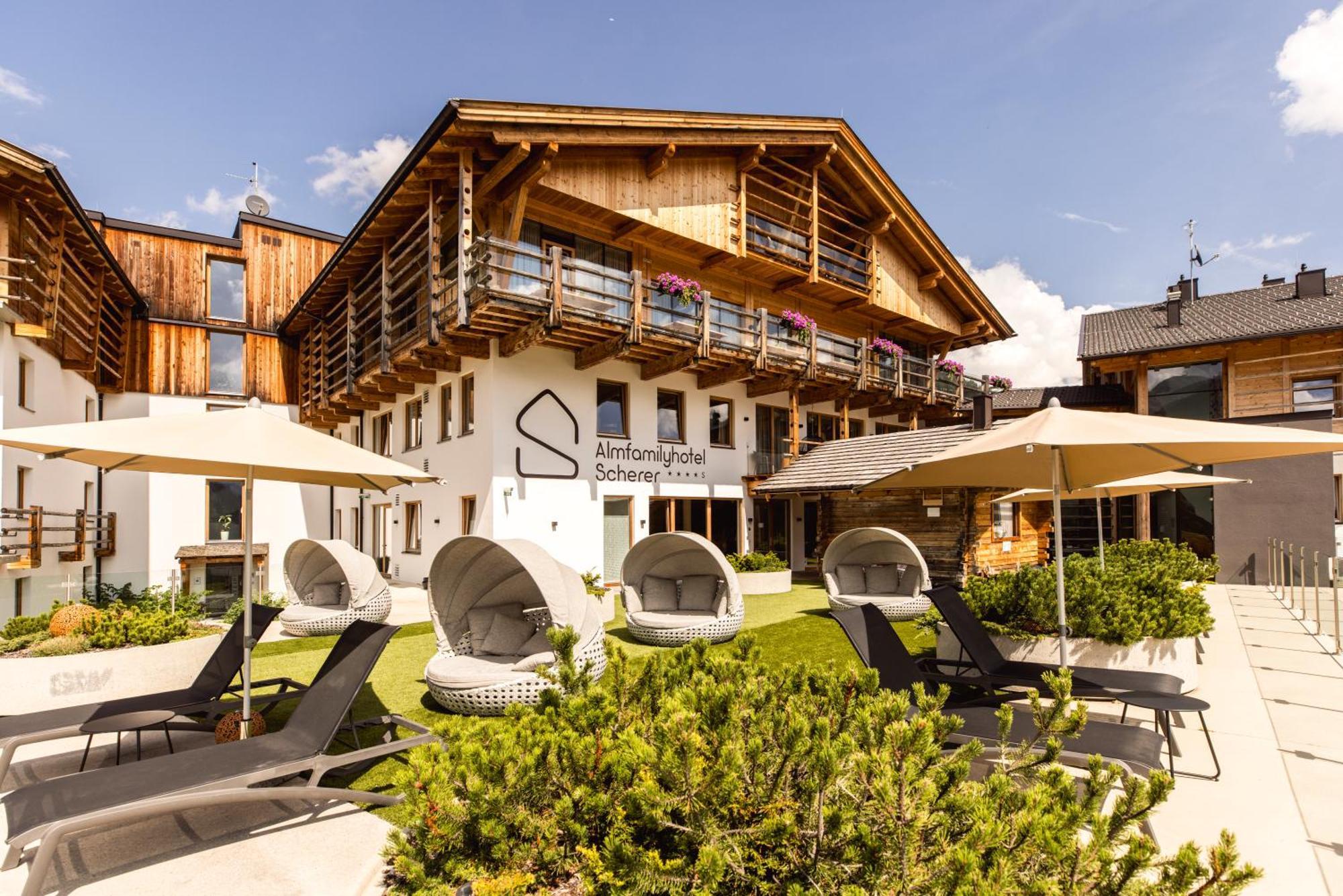 Almfamilyhotel Scherer Obertilliach Bagian luar foto